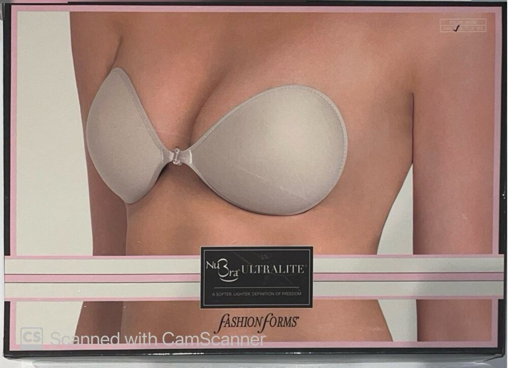 Fashion Forms NuBra Ultralite Nude A Self-Adhesive Strapless Backless Bra